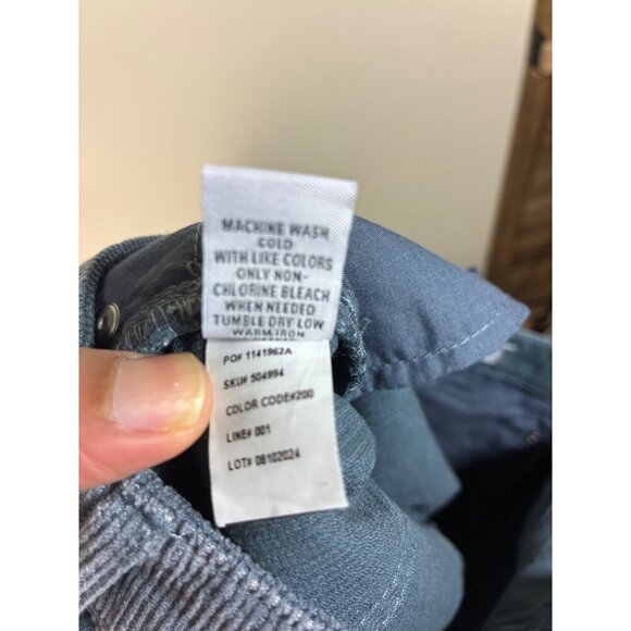 NWT RSQ Corduroy Pants Retro Y2K Cotton Blue Girls Size 16 - Picture 6 of 6